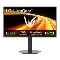 27” LG UltraGear™ OLED 27" QHD 540Hz / 1080p 720Hz Dual Mode OLED Gaming Monitor