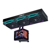 Lian Li Hydroshift II OLED Curved 360TL Black All in One Liquid CPU Cooler