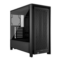 Open Box Corsair FRAME 4000D Tempered Glass Modular Mid Tower ATX Case Black