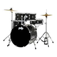PDP Center Stage 5-Piece Drum Kit 20" Iridescent Black Sparkle PDP Center Stage 5-Piece Drum Kit 20" Iridescent Black Sparkle
