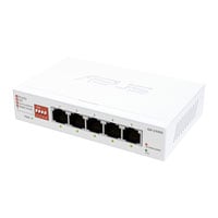 ASUS 5 Port 2.5Gbps Unmanaged Desktop Switch ASUS 5 Port 2.5Gbps Unmanaged Desktop Switch