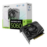 PNY NVIDIA GeForce RTX 5060 SINGLE FAN 8GB Blackwell Graphics Card