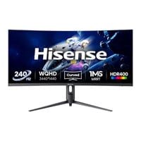 Hisense 34G6QUK 34” WQHD 240Hz Freesync Premium HDR400 Curved VA Gaming Monitor
