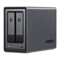 Open Box UGREEN NASync DXP2800 2 Bay NAS Enclosure 2.5"/3.5" HDD/SSD Open Box UGREEN NASync DXP2800 2 Bay NAS Enclosure 2.5"/3.5" HDD/SSD