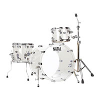 Natal Arcadia Acrylic 3-Piece Shell Pack 22/12/16 in Transparent Acrylic Finish