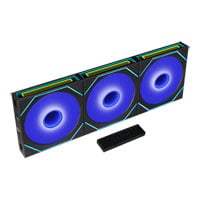 Lian Li Uni Fan SL-INF Flex 120mm Black ARGB PWM Triple Fan Pack Lian Li Uni Fan SL-INF Flex 120mm Black ARGB PWM Triple Fan Pack