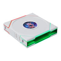 Lian Li Uni Fan TL LCD Flex 120mm White ARGB PWM Reverse Blade Fan Lian Li Uni Fan TL LCD Flex 120mm White ARGB PWM Reverse Blade Fan