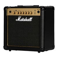(B-Stock) Marshall MG15R 15W Black and gold Guitar Combo