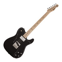 Fender Made in Japan Traditional 70s Telecaster Custom, Maple Fingerboard, Black