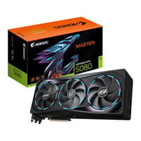Open Box Gigabyte AORUS NVIDIA GeForce RTX 5080 MASTER 16GB Blackwell Graphics Card