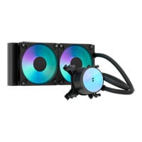 Fractal Design Radius 240 RGB Black All in One Liquid CPU Cooler Fractal Design Radius 240 RGB Black All in One Liquid CPU Cooler