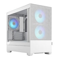 Refurbished Fractal Pop Mini Air RGB White MicroATX Tempered Glass PC Case Refurbished Fractal Pop Mini Air RGB White MicroATX Tempered Glass PC Case