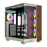 Open Box Thermaltake View 380 XL WS ARGB Matcha Green Mid Tower Tempered Glass PC Gaming Case