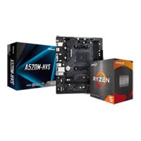 ASRock A520M-HVS Motherboard + AMD Ryzen 5 5500 Processor Bundle ASRock A520M-HVS Motherboard + AMD Ryzen 5 5500 Processor Bundle