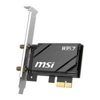 MSI HERALD BE6500 Wi-Fi 7 High Gain Wireless PCIe x1 Adapter MSI HERALD BE6500 Wi-Fi 7 High Gain Wireless PCIe x1 Adapter