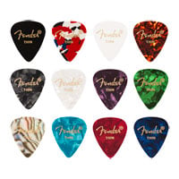 Fender Celluloid Medley Picks, 351 Shape, Thin - 12 Pack Fender Celluloid Medley Picks, 351 Shape, Thin - 12 Pack