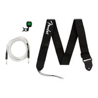 Fender Accessories Bundle Pack - Cable, Tuner, Strap Fender Accessories Bundle Pack - Cable, Tuner, Strap