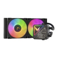 Valkyrie V240 Lite ARGB LCD Black 240mm All in One Liquid CPU Cooler Valkyrie V240 Lite ARGB LCD Black 240mm All in One Liquid CPU Cooler