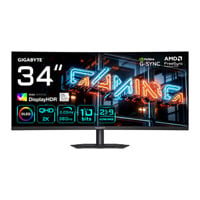 Gigabyte MO34WQC36 34" 1800R UWQHD 360Hz FreeSync Premium Pro DisplayHDR 500 QD-OLED Curved Monitor Gigabyte MO34WQC36 34" 1800R UWQHD 360Hz FreeSync Premium Pro DisplayHDR 500 QD-OLED Curved Monitor