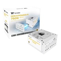 Thermaltake Dockpower FI 750W Snow Full Modular 80+ Gold ATX 3.1 White Power Supply
