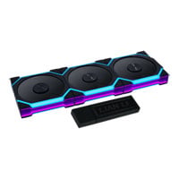Lian Li Uni Fan SL Flex 120mm Black ARGB PWM Triple Fan Pack