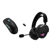 ASUS ROG Pelta Wireless Headset + ASUS ROG Harpe Ace Aim Lab Edition Mouse Bundle