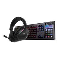 CORSAIR GALLEON 100 SD Mechanical Keyboard + VOID WIRELESS v2 Gaming Headset Carbon Bundle CORSAIR GALLEON 100 SD Mechanical Keyboard + VOID WIRELESS v2 Gaming Headset Carbon Bundle