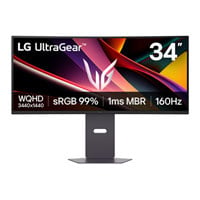 LG UltraGear 34G600A-B 34” 1800R UWQHD 160Hz FreeSync Premium HDR10 VA Curved Monitor LG UltraGear 34G600A-B 34” 1800R UWQHD 160Hz FreeSync Premium HDR10 VA Curved Monitor