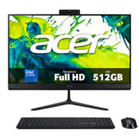 Acer Aspire C24 C24-2G 24" Full HD Intel Core 5 All-in-One PC inc Wireless Keyboard + Mouse Acer Aspire C24 C24-2G 24" Full HD Intel Core 5 All-in-One PC inc Wireless Keyboard + Mouse