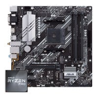 ASUS PRIME B550M-A Wi-Fi II + AMD Ryzen 5 PRO 4650G MPK CPU/Motherboard Bundle
