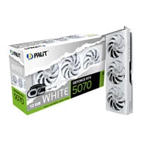 Refurbished PALIT NVIDIA GeForce RTX 5070 12GB White OC Blackwell Graphics Card