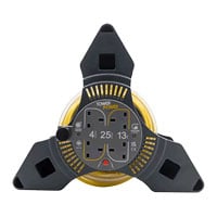 Tower 25 Metre 4 Socket Portable Cable Reel Black