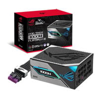 ASUS ROG Thor 1000W Platinum III Fully Modular Voltage GPU Stabiliser ATX 3.1 Black Power Supply ASUS ROG Thor 1000W Platinum III Fully Modular Voltage GPU Stabiliser ATX 3.1 Black Power Supply