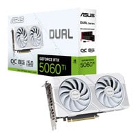 ASUS NVIDIA GeForce RTX 5060 Ti DUAL White OC 8GB Blackwell Graphics Card ASUS NVIDIA GeForce RTX 5060 Ti DUAL White OC 8GB Blackwell Graphics Card