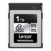 Lexar Professional Silver CFexpress 4.0 Type B Memory Card 512GB Lexar Professional Silver CFexpress 4.0 Type B Memory Card 512GB