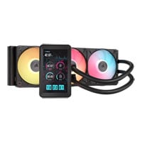 CORSAIR iCUE LINK TITAN II 360 RX LCD Black All in One Liquid CPU Cooler