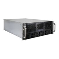 Inter-Tech 4U-4408L Black / Grey 4U Rackmount Server Case Inter-Tech 4U-4408L Black / Grey 4U Rackmount Server Case