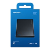 Samsung P7 1TB USB4 Black Portable External SSD Samsung P7 1TB USB4 Black Portable External SSD
