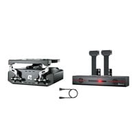 QUBIC SYSTEM QS-H13 Seat Mover + QS-BT1 Seat Belt Tensioner Bundle for Racing Sims