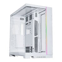 Refurbished Lian Li O11 Dynamic EVO XL, White Full Tower Tempered Glass Dual Chamber PC Gaming Case
