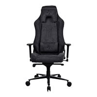 Arozzi Vernazza Soft Fabric Black Adjustable Gaming Chair Arozzi Vernazza Soft Fabric Black Adjustable Gaming Chair