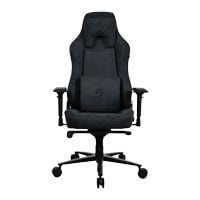 Arozzi Vernazza Supersoft Black Fabric Adjustable Gaming Chair Arozzi Vernazza Supersoft Black Fabric Adjustable Gaming Chair