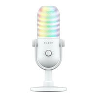 Razer Seiren V3 Chroma 32-bit DSP White USB Condenser Streaming Microphone Razer Seiren V3 Chroma 32-bit DSP White USB Condenser Streaming Microphone