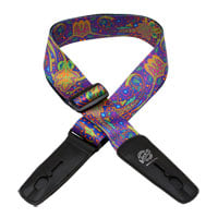 Lock-It Blue Journey Bob Masse Soft Plush Poly Guitar Strap Lock-It Blue Journey Bob Masse Soft Plush Poly Guitar Strap