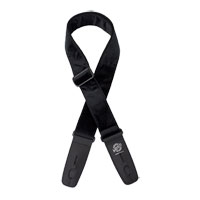 Lock-It Crushed Velvet Black Guitar Strap Lock-It Crushed Velvet Black Guitar Strap