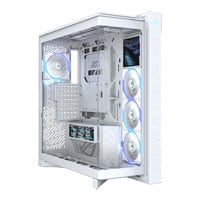 ASUS ROG Cronox ARGB White Full Tower Curved Tempered Glass PC Case ASUS ROG Cronox ARGB White Full Tower Curved Tempered Glass PC Case