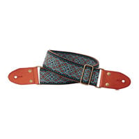 ISUZI GT-52 Suede Pattern Guitar Strap ISUZI GT-52 Suede Pattern Guitar Strap