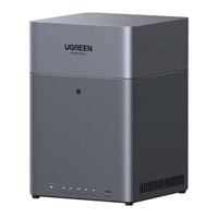 Open Box UGREEN NASync DH4300 Plus 4 Bay NAS Enclosure 2.5"/3.5" HDD/SSD Open Box UGREEN NASync DH4300 Plus 4 Bay NAS Enclosure 2.5"/3.5" HDD/SSD