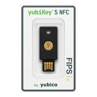 Yubico YubiKey 5 NFC FIPS 140-3 Multi-protocol USB-A MFA Security Key Yubico YubiKey 5 NFC FIPS 140-3 Multi-protocol USB-A MFA Security Key