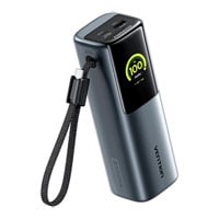 Vention PowerHive 20000mAh 165W Power Bank with LCD Info Display and Built-In Cable 2C1A